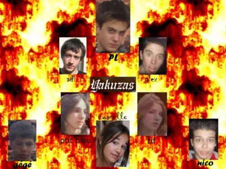 les yakuzas presque au complet